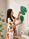 Handcrafted Wooden Wall Art Set Laser Cut 3D Decorative Panels for Modern Home Décor