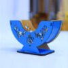 Wooden-Decorative-Bowl-Handcrafted-Floral-Design-Holder-Tabletop-Decor-Storage-Accen