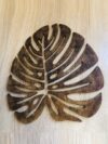 Wooden Leaf Shape Wall Décor | Handcrafted Natural Wooden Wall Art
