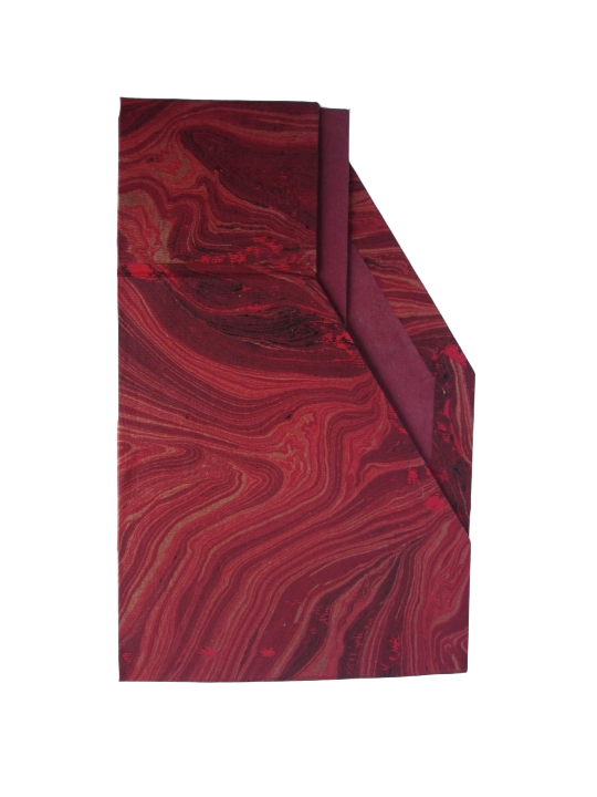 Marble Print Magazine Holder and Desktop File Organizer Box - Image 4