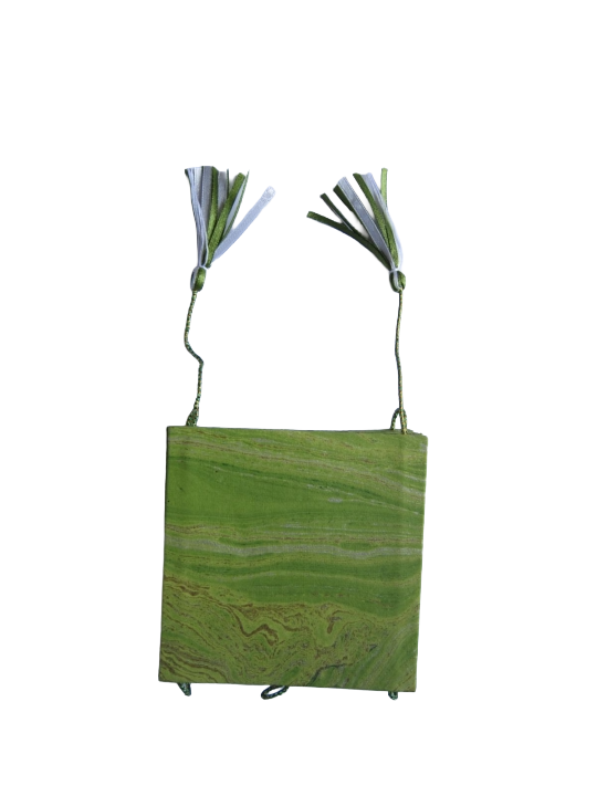 Vertical Wall Hanging 3 Tier Collage Photo Frame with Elegant Bottom Tassels - Image 6