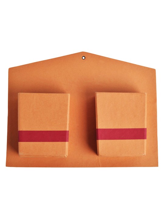 Handmade Wall Hanging Dual Pocket Organizer 1
