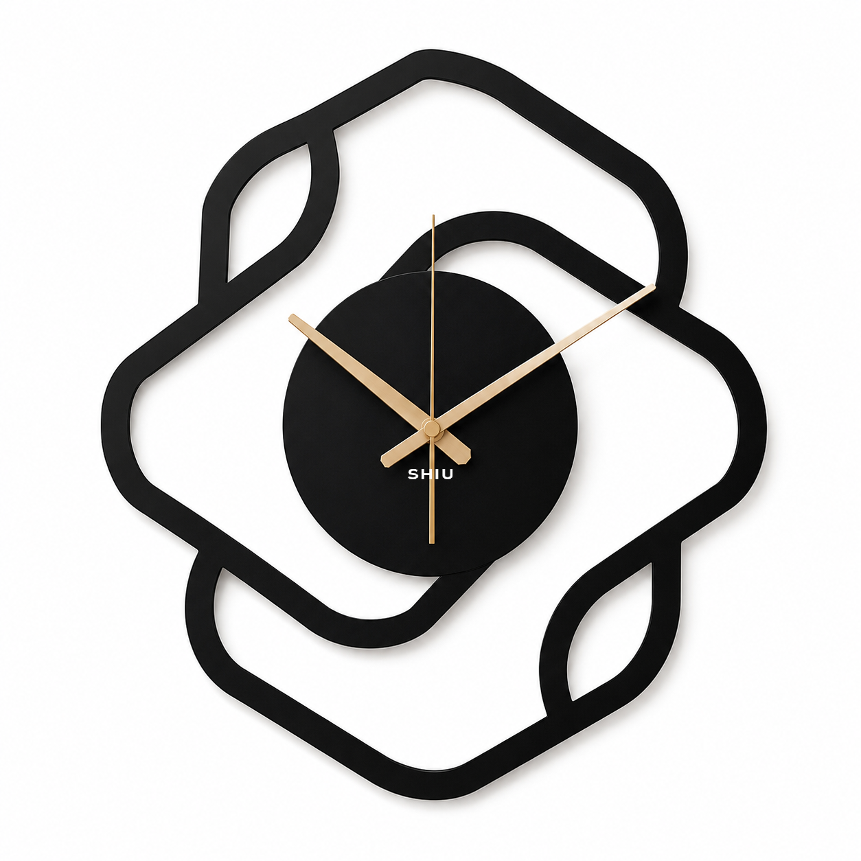 SHIU_Abstract Geometric Modern Analog Decorative Clock_1