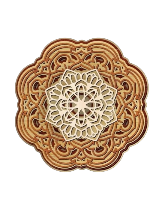 SHIU_Mandala Flower Wall Art2