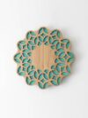 Modern Wooden Mandala Wall Art | Laser Cut Geometric Boho Decor | Silent Decorative Home Accent Piece