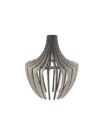 Designer Wooden Table Lamp Elegant Warm Glow Light for Home Bedroom Study Contemporary Decor Natural Wood Handcrafted Artisan Quality India Gift