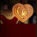 Modern Decorative Wooden Lamp Elegant Premium Warm Light for Home Bedroom Living Room Study Office India Handcrafted Natural Wood Artisan Gifting