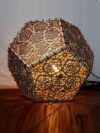 Elegant Handcrafted Wooden Decorative Table Designer Lamp | Accent Light for Bedroom, Living Room, Study Room