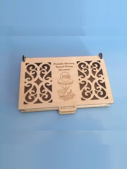 Personalized Wooden Gift Box with Engraved Lid Decorative Organizer Keepsake Jewelry Storage Home Decor
