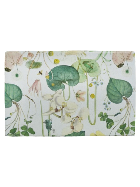Botanical Floral Print Magnetic Flip Top Jewelry Organizer Box and Premium Keepsake Case - Image 6