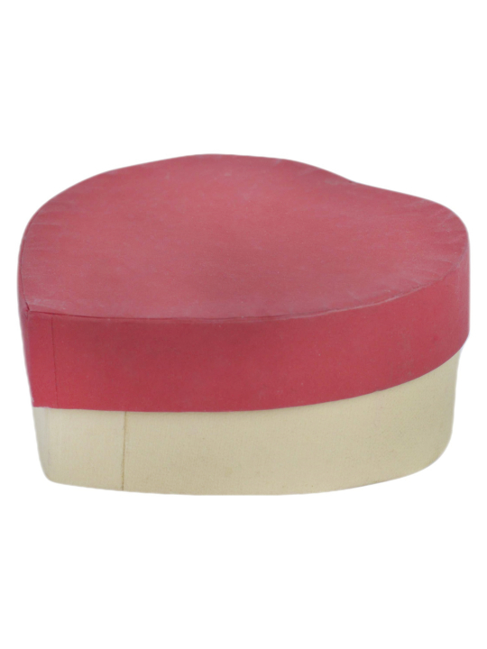 Two Tone Heart Shaped Gift Box Romantic Decorative Keepsake Storage Case - Image 4